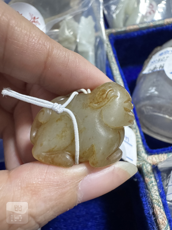 明 玉兽、玉琮式勒 - 图10